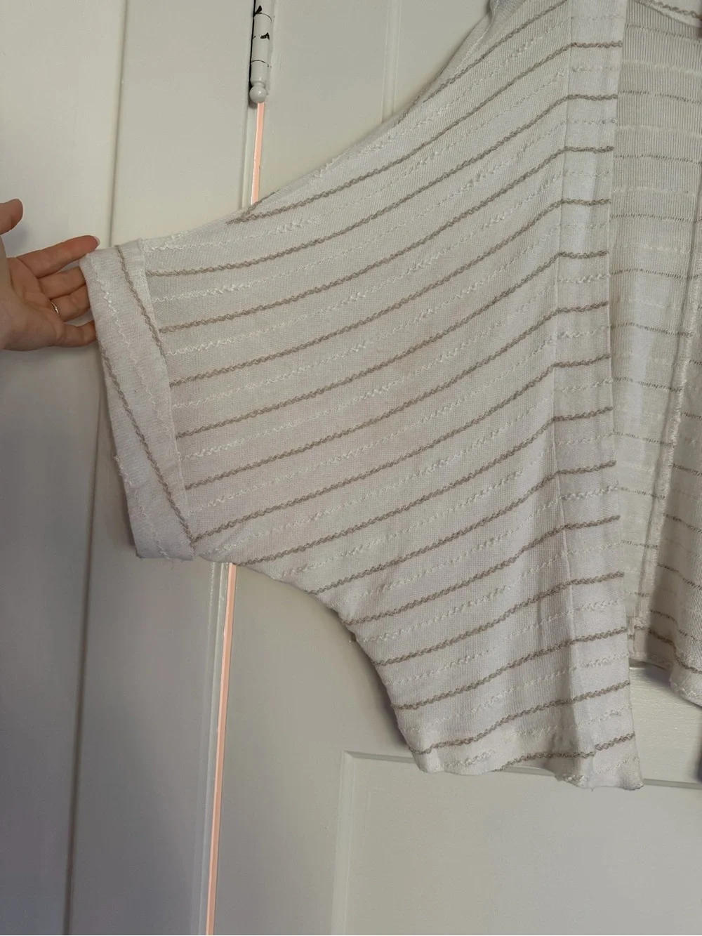 Anthro’s Dolan - Graphite Swing Stripe Cardigan M/L EUC